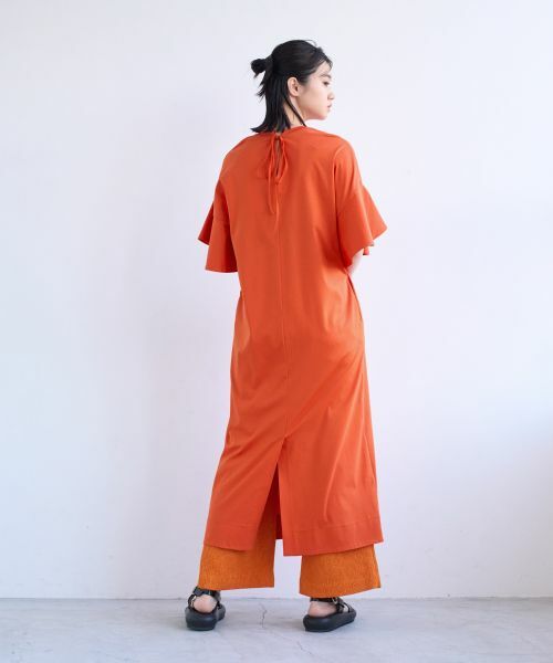 LANVIN en Bleu / ランバン オン ブルー ドレス | ラッフルスリーブワンピース | 詳細22