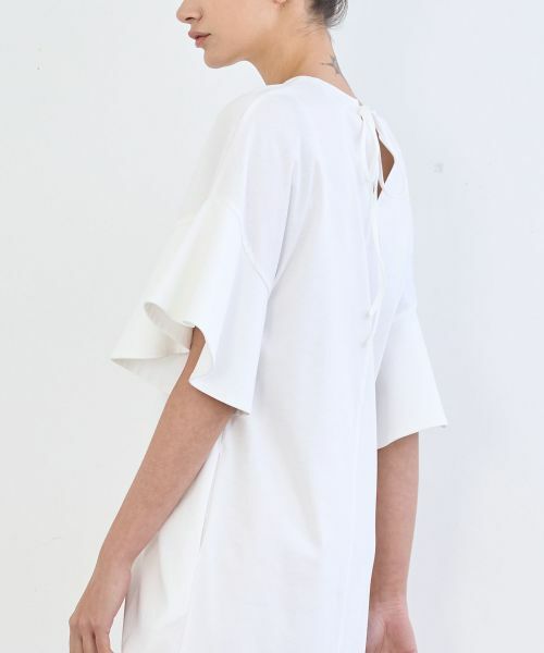 LANVIN en Bleu / ランバン オン ブルー ドレス | ラッフルスリーブワンピース | 詳細8