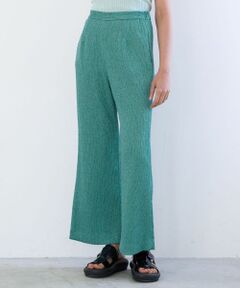 LANVIN en Bleu / ランバン オン ブルー その他パンツ | ループジャガードフレアパンツ