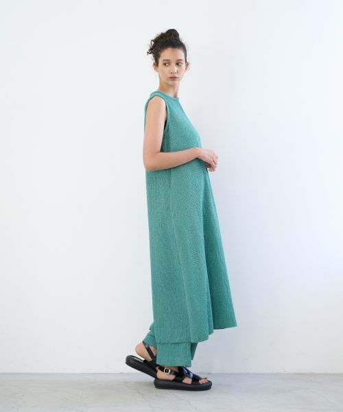 LANVIN en Bleu / ランバン オン ブルー その他パンツ | ループジャガードフレアパンツ | 詳細6