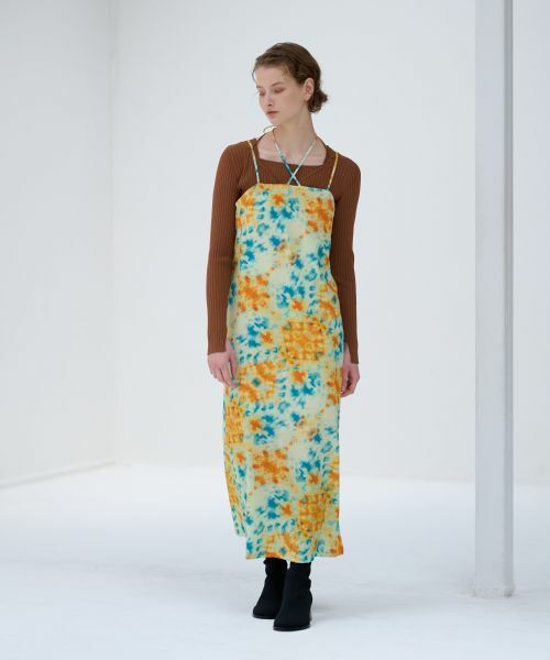 LANVIN en Bleu / ランバン オン ブルー ドレス | Kaleidoscopeプリントキャミワンピース | 詳細1