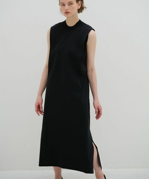 LANVIN en Bleu / ランバン オン ブルー ドレス | タックショルダーニットワンピース | 詳細1