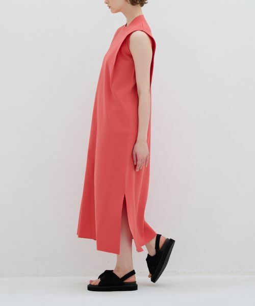 LANVIN en Bleu / ランバン オン ブルー ドレス | タックショルダーニットワンピース | 詳細10