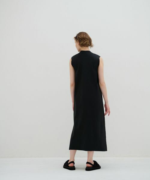 LANVIN en Bleu / ランバン オン ブルー ドレス | タックショルダーニットワンピース | 詳細3