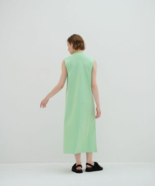 LANVIN en Bleu / ランバン オン ブルー ドレス | タックショルダーニットワンピース | 詳細7