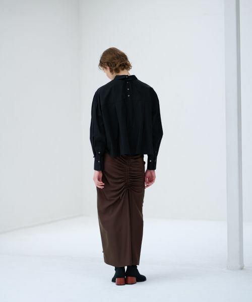 LANVIN en Bleu / ランバン オン ブルー ロング・マキシ丈スカート | ドロストタイトスカート | 詳細4