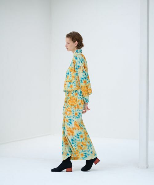 LANVIN en Bleu / ランバン オン ブルー シャツ・ブラウス | 【セットアップ対応商品】Kaleidoscopeプリントショートブラウス | 詳細2