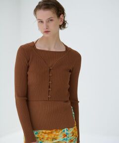 LANVIN en Bleu / ランバン オン ブルー カーディガン・ボレロ | ショートレディーカーディガン