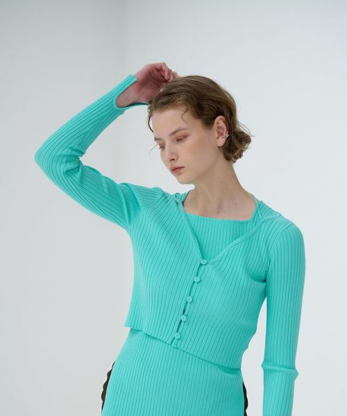 LANVIN en Bleu / ランバン オン ブルー カーディガン・ボレロ | ショートレディーカーディガン | 詳細12