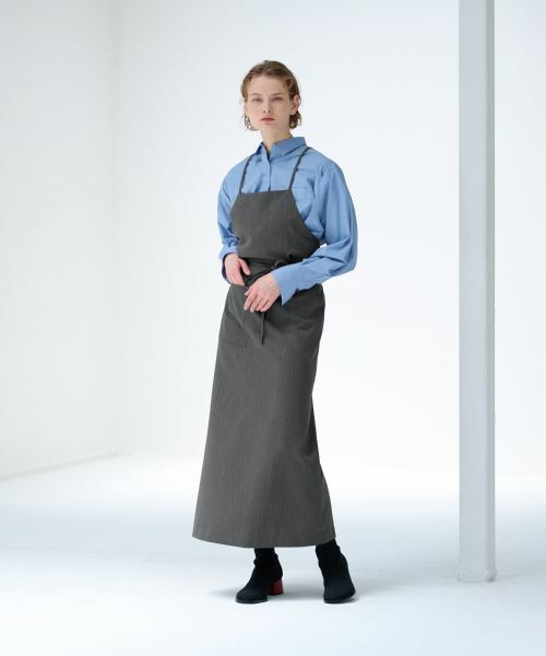 LANVIN en Bleu / ランバン オン ブルー ドレス | エプロンサロペットワンピース | 詳細1