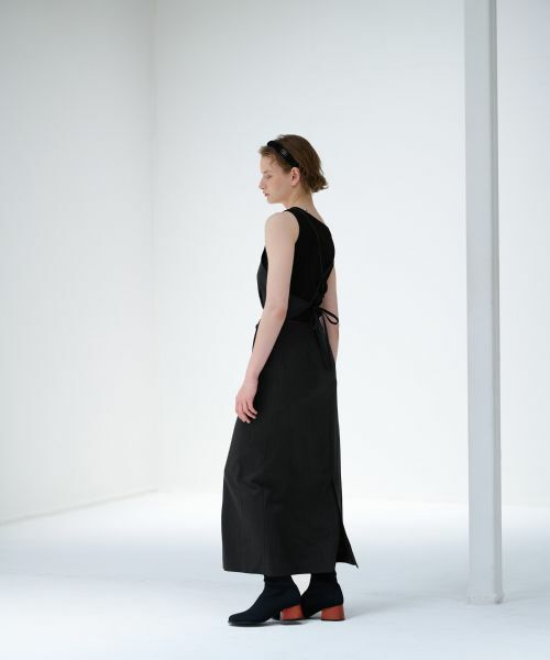 LANVIN en Bleu / ランバン オン ブルー ドレス | エプロンサロペットワンピース | 詳細7