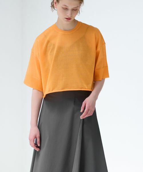 LANVIN en Bleu / ランバン オン ブルー ニット・セーター | ワイドクロップドニット | 詳細1