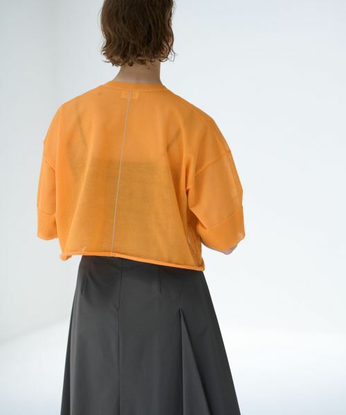 LANVIN en Bleu / ランバン オン ブルー ニット・セーター | ワイドクロップドニット | 詳細12