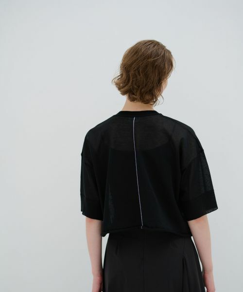 LANVIN en Bleu / ランバン オン ブルー ニット・セーター | ワイドクロップドニット | 詳細2