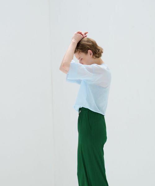 LANVIN en Bleu / ランバン オン ブルー ニット・セーター | ワイドクロップドニット | 詳細5