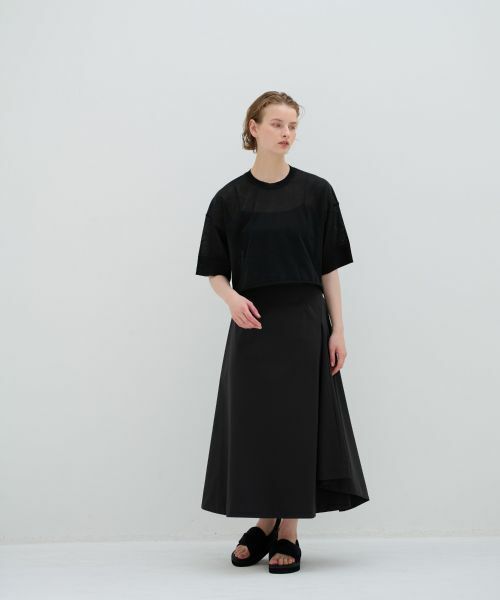 LANVIN en Bleu / ランバン オン ブルー ニット・セーター | ワイドクロップドニット | 詳細8