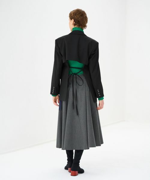 LANVIN en Bleu / ランバン オン ブルー テーラードジャケット | オープンバックテーラードジャケット | 詳細10