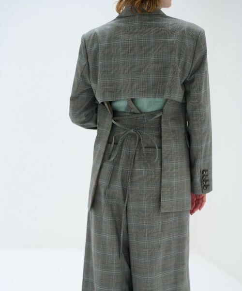 LANVIN en Bleu / ランバン オン ブルー テーラードジャケット | オープンバックテーラードジャケット | 詳細2