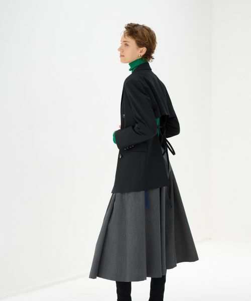 LANVIN en Bleu / ランバン オン ブルー テーラードジャケット | オープンバックテーラードジャケット | 詳細8