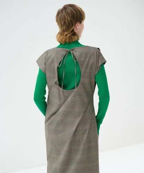 LANVIN en Bleu / ランバン オン ブルー ドレス | オープンバックレディワンピース | 詳細8