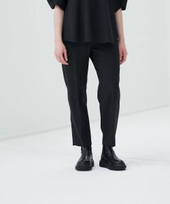 LANVIN en Bleu / ランバン オン ブルー その他パンツ | ウールカルゼテーパードパンツ