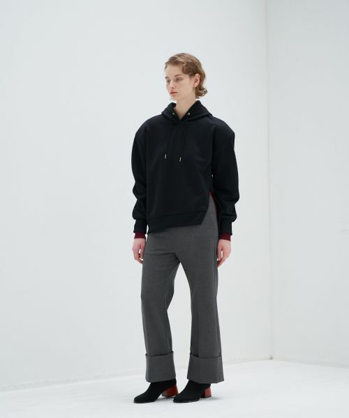 LANVIN en Bleu / ランバン オン ブルー Tシャツ | バックオープンフーディー | 詳細6