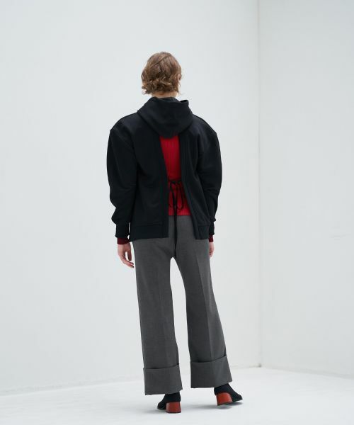 LANVIN en Bleu / ランバン オン ブルー Tシャツ | バックオープンフーディー | 詳細9