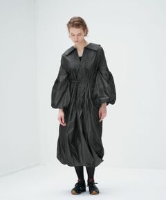 LANVIN en Bleu / ランバン オン ブルー ドレス | タフタバルーンワンピース