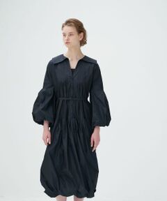 LANVIN en Bleu / ランバン オン ブルー ドレス | タフタバルーンワンピース