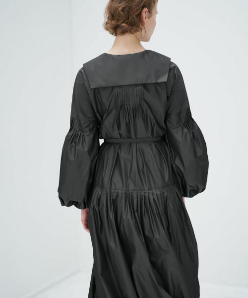 LANVIN en Bleu / ランバン オン ブルー ドレス | タフタバルーンワンピース | 詳細1