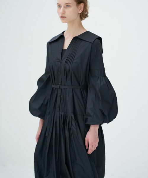 LANVIN en Bleu / ランバン オン ブルー ドレス | タフタバルーンワンピース | 詳細10