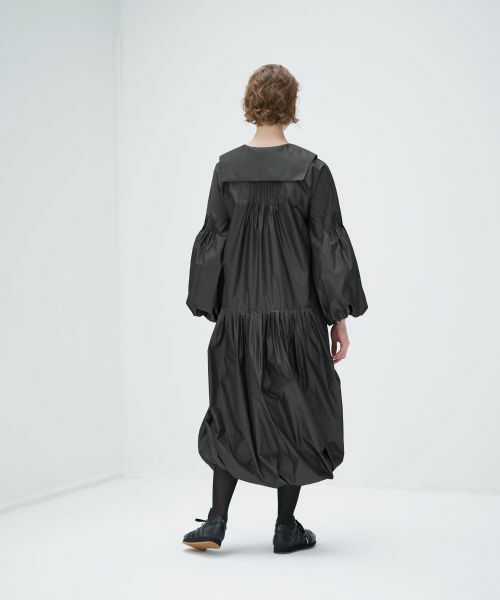 LANVIN en Bleu / ランバン オン ブルー ドレス | タフタバルーンワンピース | 詳細4