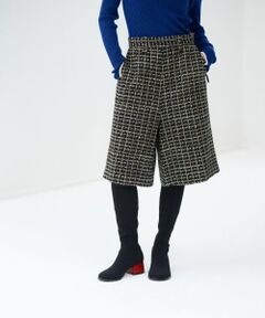 LANVIN en Bleu / ランバン オン ブルー その他パンツ | ツイードハーフパンツ