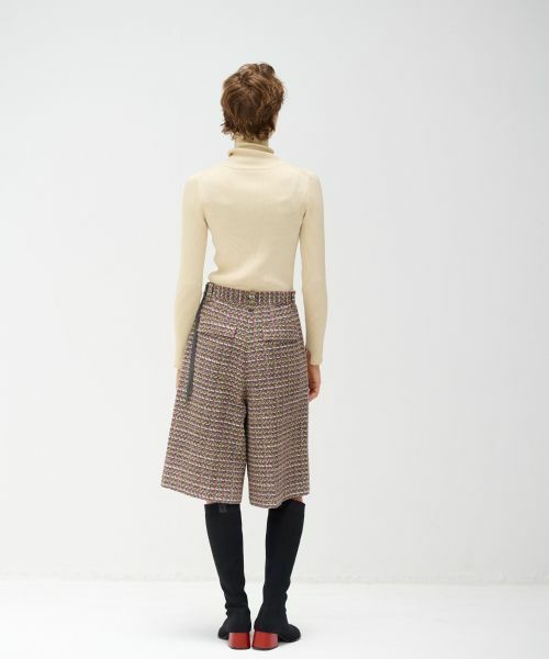 LANVIN en Bleu / ランバン オン ブルー その他パンツ | ツイードハーフパンツ | 詳細11