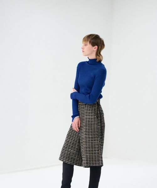 LANVIN en Bleu / ランバン オン ブルー その他パンツ | ツイードハーフパンツ | 詳細5