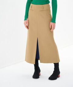 LANVIN en Bleu / ランバン オン ブルー ロング・マキシ丈スカート | 【セットアップ対応商品】スリットタイトスカート