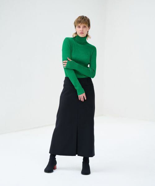 LANVIN en Bleu / ランバン オン ブルー ロング・マキシ丈スカート | 【セットアップ対応商品】スリットタイトスカート | 詳細3