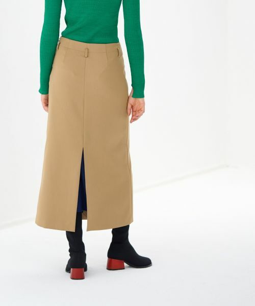 LANVIN en Bleu / ランバン オン ブルー ロング・マキシ丈スカート | 【セットアップ対応商品】スリットタイトスカート | 詳細7