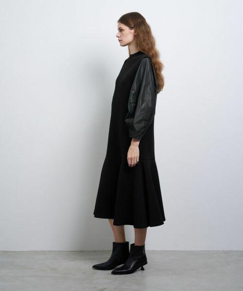 たあたんさま　専用です LANVIN en Bleu ワンピース　黒38 たあたんさま 専用です LANVIN en Bleu ワンピース 黒38 - メルカリ