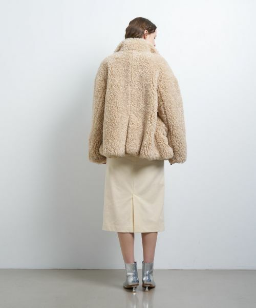 LANVIN en Bleu / ランバン オン ブルー その他アウター | フェイクファーコート | 詳細2