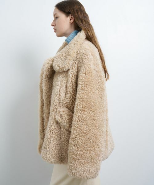 LANVIN en Bleu / ランバン オン ブルー その他アウター | フェイクファーコート | 詳細4