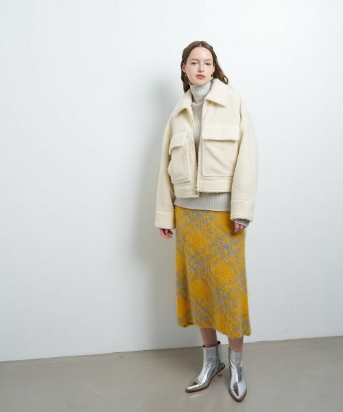 LANVIN en Bleu / ランバン オン ブルー テーラードジャケット | ボアショートブルゾン | 詳細11