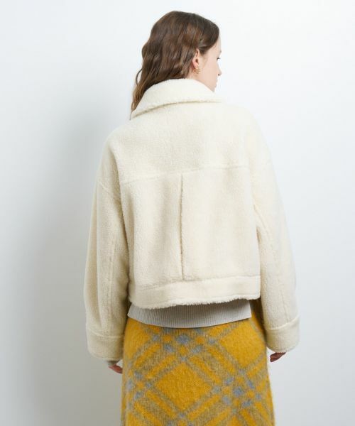 LANVIN en Bleu / ランバン オン ブルー テーラードジャケット | ボアショートブルゾン | 詳細8