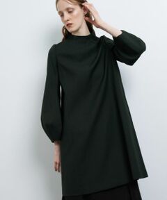 LANVIN en Bleu / ランバン オン ブルー ドレス | ボトルネックコクーンスリーブワンピース