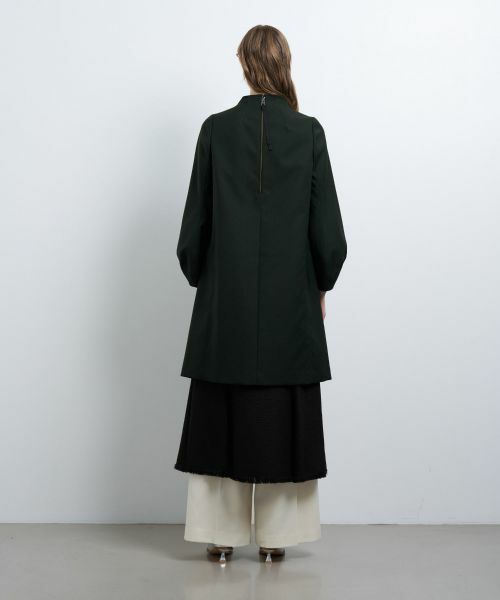 LANVIN en Bleu / ランバン オン ブルー ドレス | ボトルネックコクーンスリーブワンピース | 詳細11