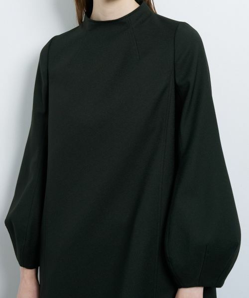 LANVIN en Bleu / ランバン オン ブルー ドレス | ボトルネックコクーンスリーブワンピース | 詳細15