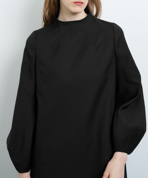 LANVIN en Bleu / ランバン オン ブルー ドレス | ボトルネックコクーンスリーブワンピース | 詳細6