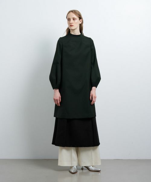 ♥くみかえる【LANVIN スポーツ】 フラワープリント ワンピース 38 fleur de fleurプリントギャザーワンピース