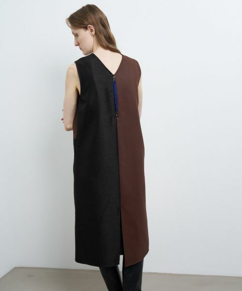 LANVIN en Bleu / ランバン オン ブルー ドレス | カラーブロックワンピース | 詳細5