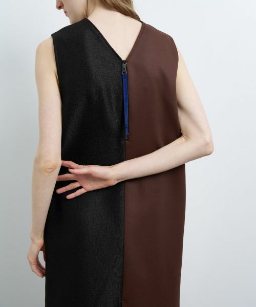 LANVIN en Bleu / ランバン オン ブルー ドレス | カラーブロックワンピース | 詳細6